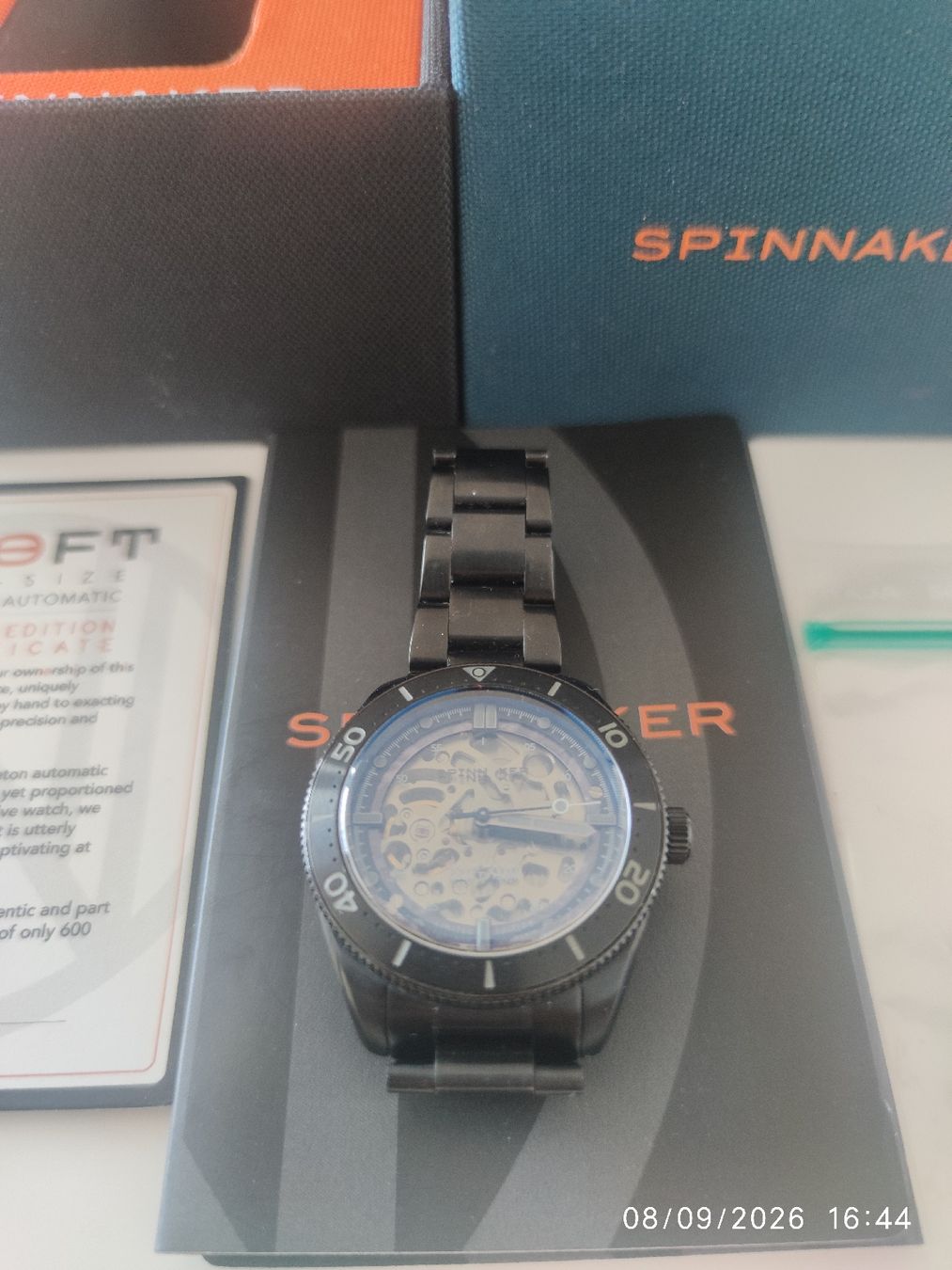 Spinnaker Orologi: Montre Spinnaker Croft Skeleton Automatic - Édition limitée – Nuovo (secondo la descrizione) da Neuchâtel venduto da Houssam_kourdache 7