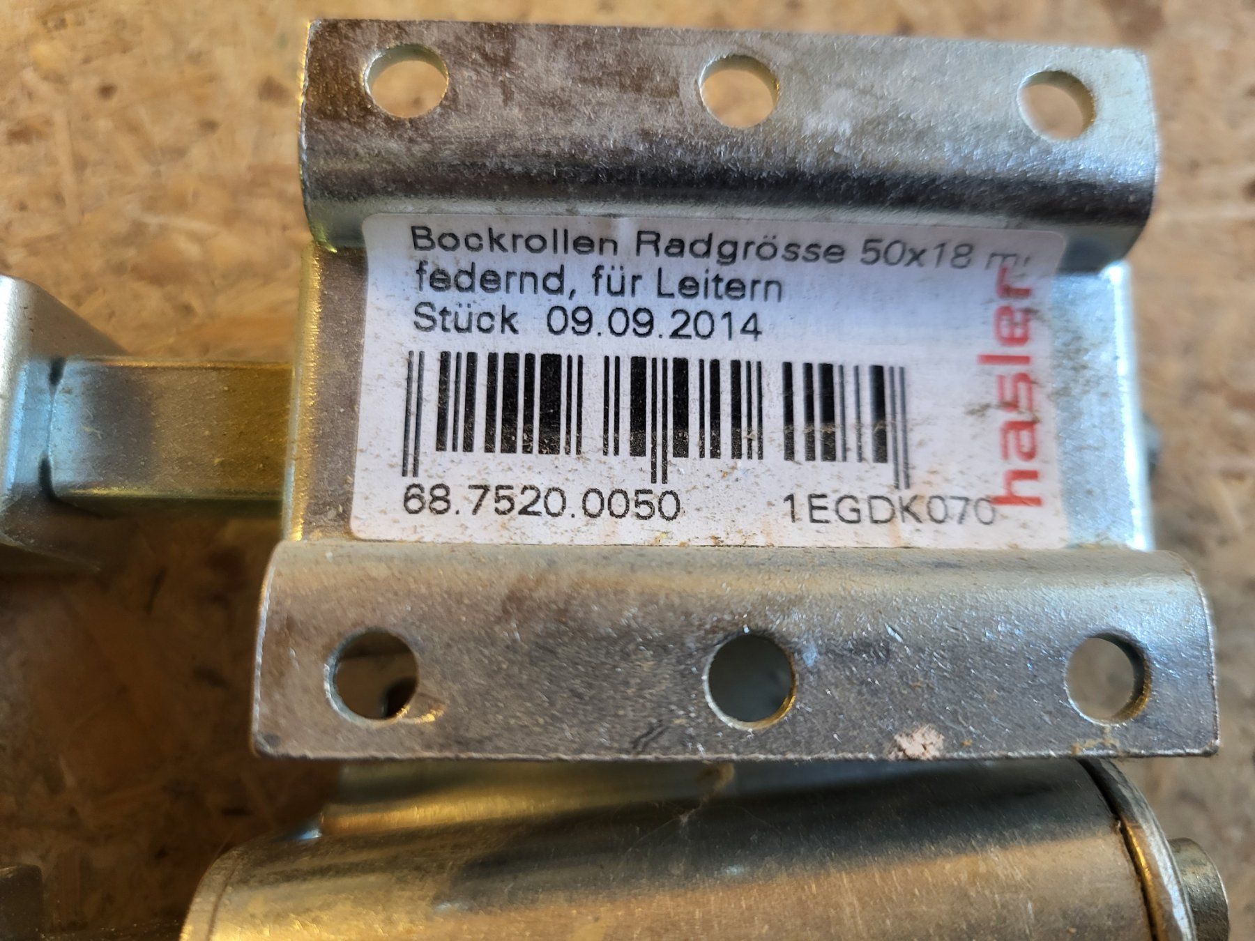 Sonstiges zum Lager & Transport: Bockrollen federnd – Gebraucht aus Lustdorf von Fabi052 1