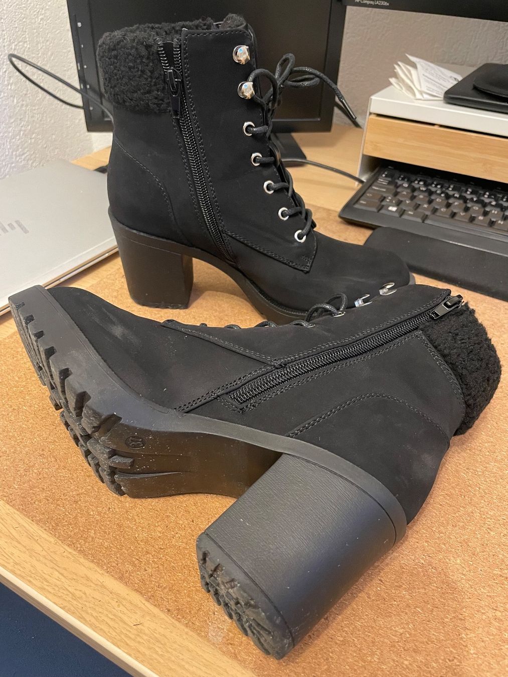 Anna Field Scarpe da donna: Anna Field Plateaustiefelette schwarz, Grösse 37 – Usato da Schaffhausen venduto da Tianisel 3