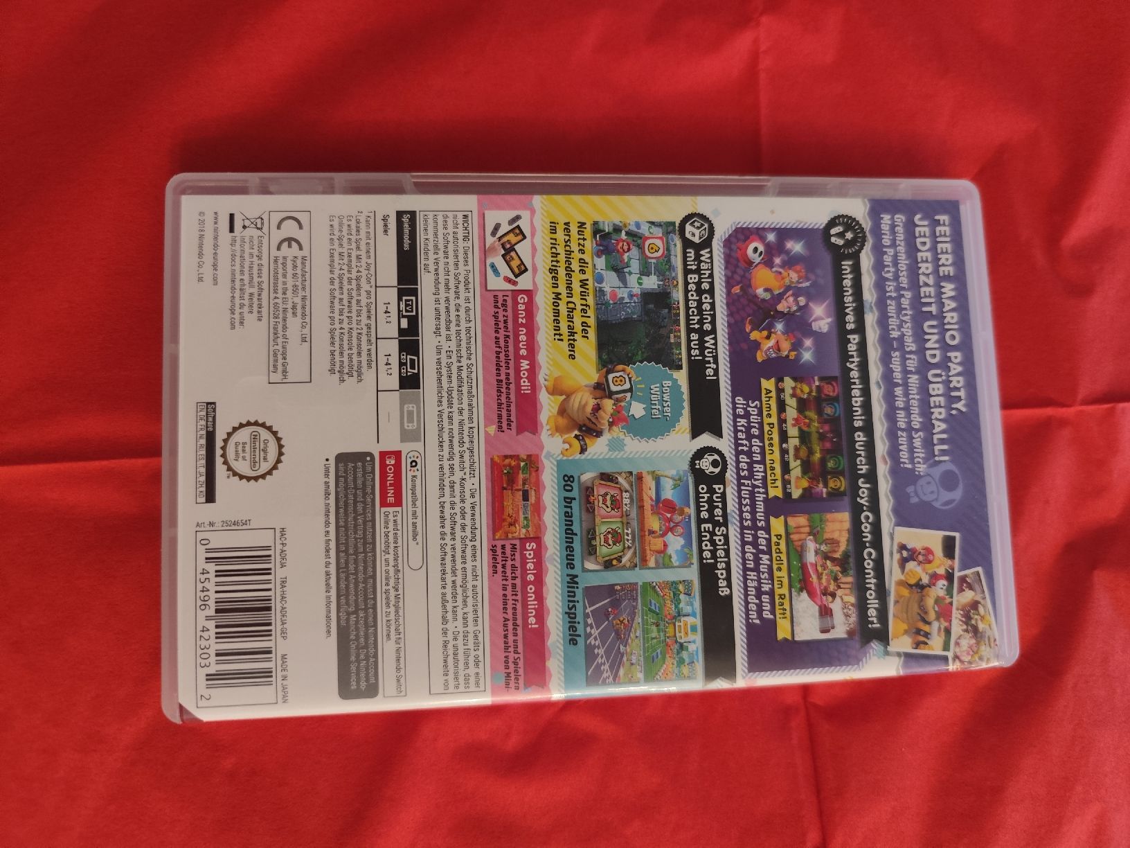 Nintendo Jeux: Nintendo Switch - Super Mario Party mit Hülle  – D'occasion à Zürich par JakeWildcard 1