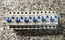 6x Schrack LS/FI-Schalter RCBO C13/0.03A – 1P+N