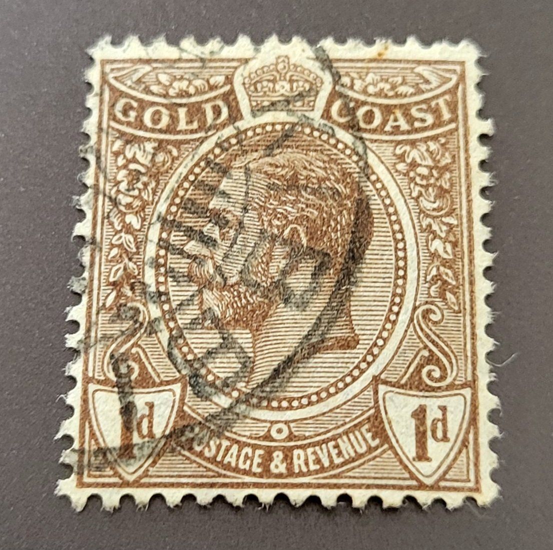 Tutti i francobolli: Goldküste 1922 alte briefmarke – Usato da St Gallen venduto da Stampsalshobby