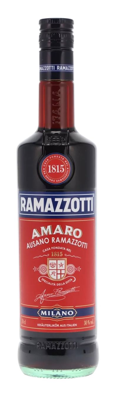 Spirituosen: 1 Ramazzotti Amaro 0,7l, 30%vol. – Neu und originalverpackt aus Basel von Seifehuesli