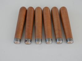 Feilenheft aus Holz mit Metallband