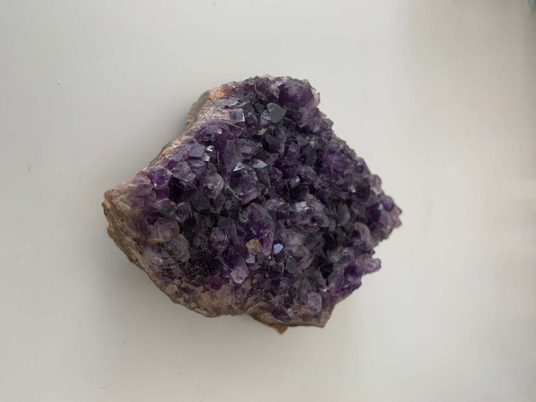 Minerali & Pietre curative: Amethyst-Druse / Cluster dunkelviolett – Usato da Ostermundigen venduto da pas_x9nv 2