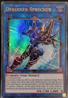 Yu-Gi-Oh! Dekodier Sprecher DUPO-DE106 Ultra Rare Limitierte