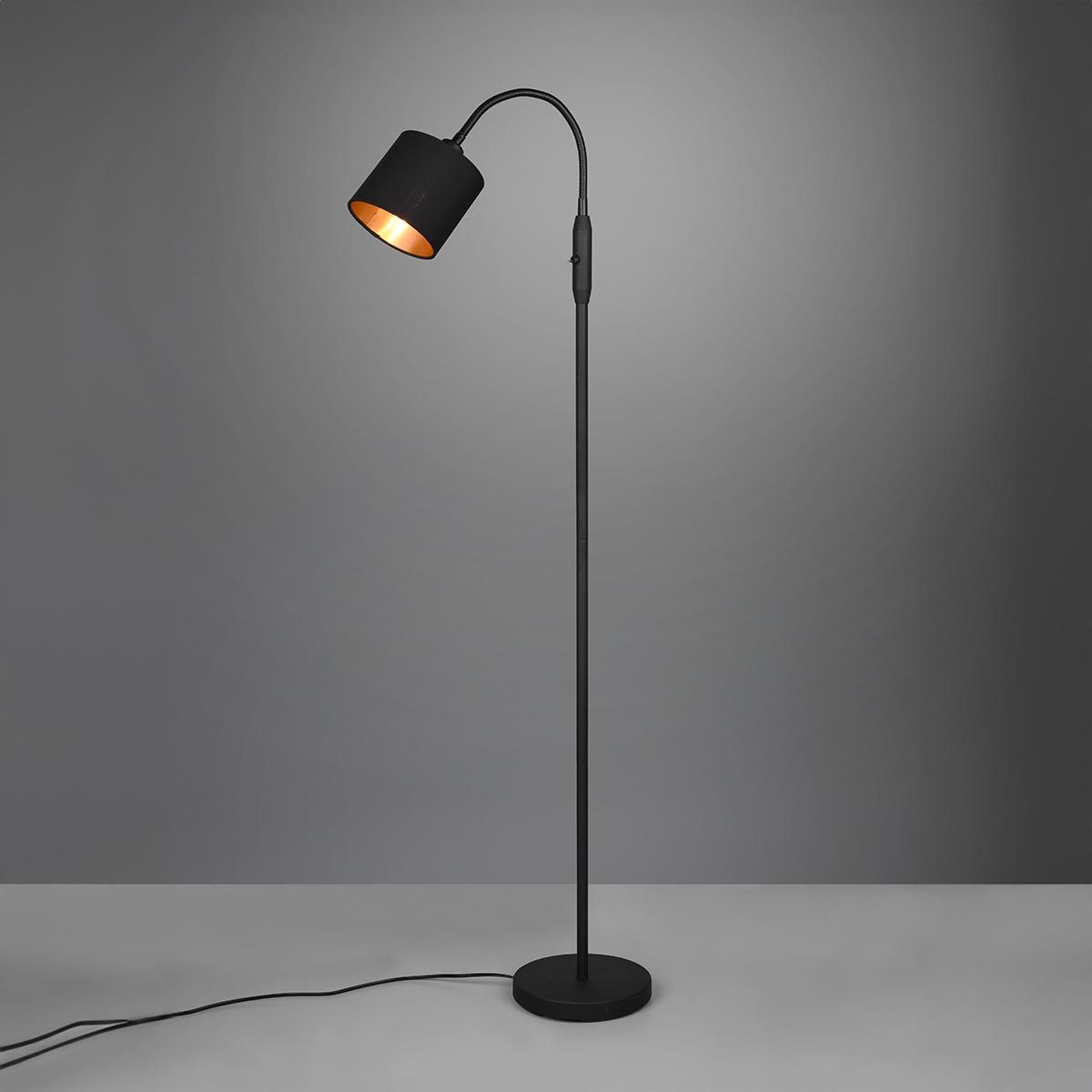 Lampade: Stehleuchte, Stoff, Schalter, 130 cm – Nuovo (secondo la descrizione) da Kreuzlingen venduto da Smart-Light 1