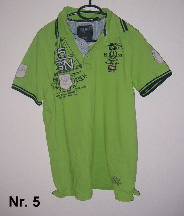 Polo-Shirt, Gr. L, Versch. Farben*KITARO; MILANO, G. NORWAY* 5