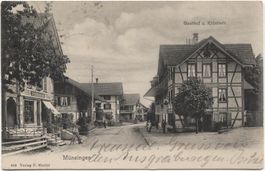 MUENSINGEN BE 1906 Restaurant Klösterli