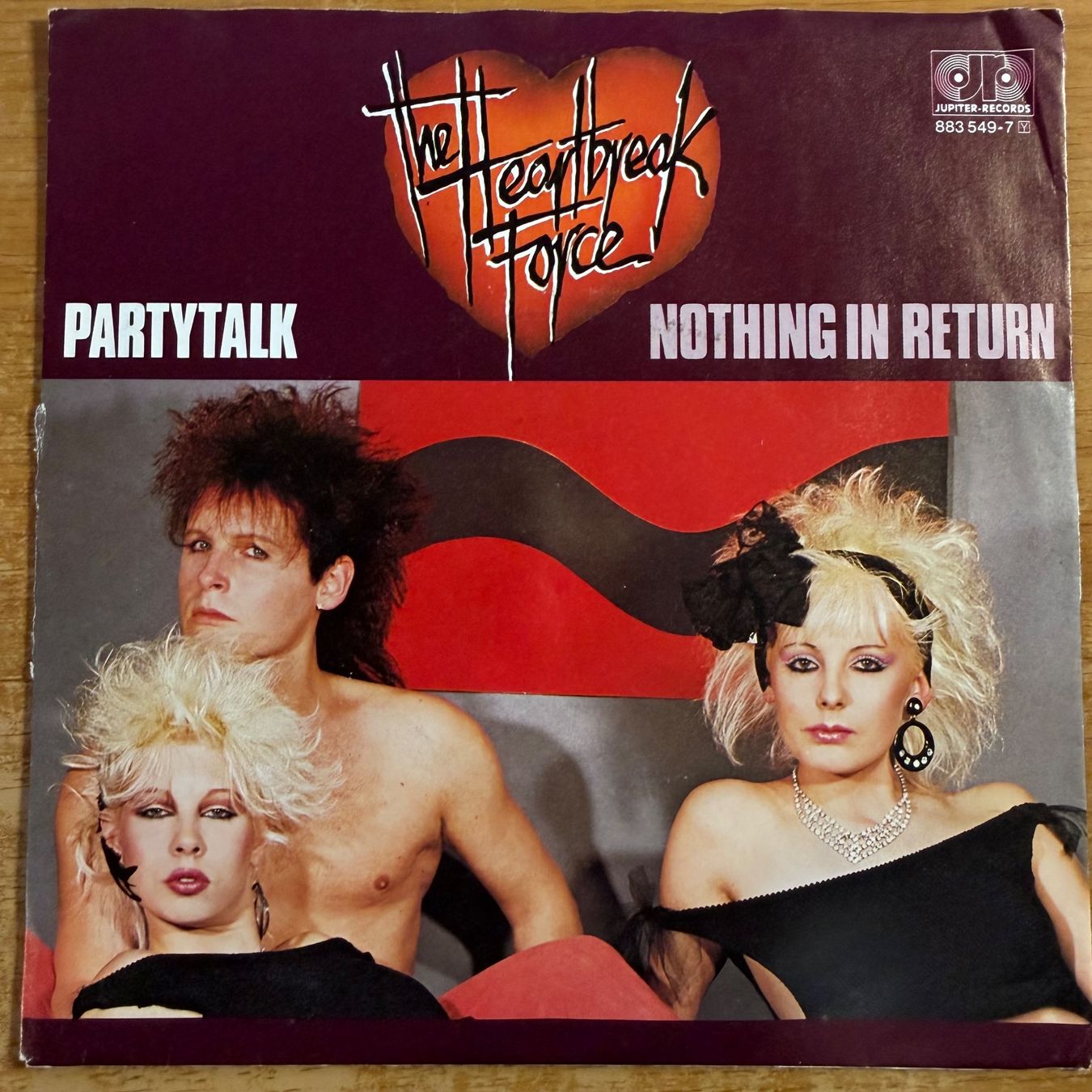 Vinyles: Heartbreak Force - Partytalk / 1. D-Press. 1985 - Very nice – D'occasion à Gais par soundcave57