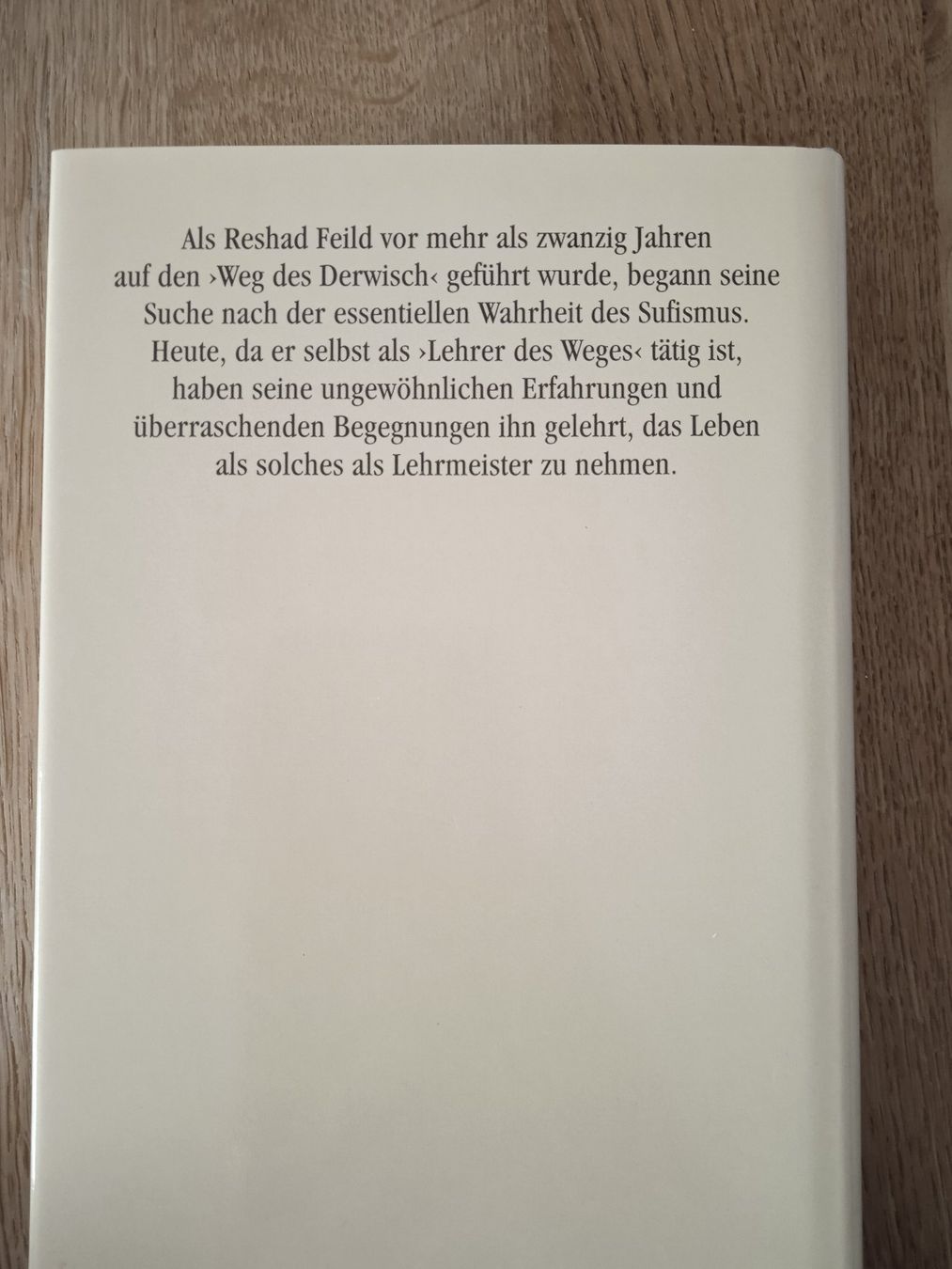 Livres: Jede Reise beginnt mit einer von Frage Reshad Feild – D'occasion à Rothrist par MaSa82 1