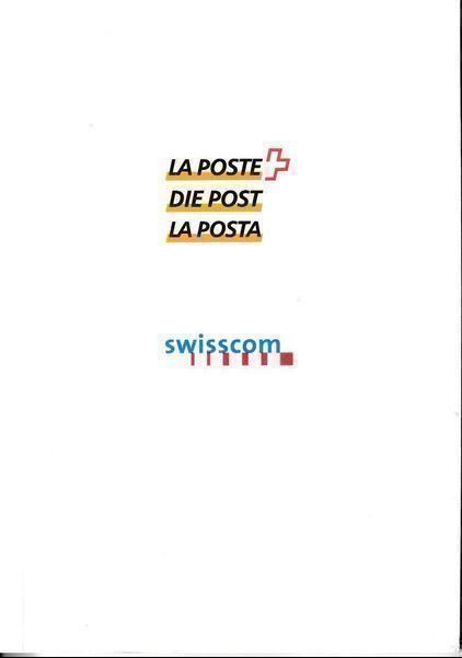 Tutti i francobolli: Broschüre "DIE POST/SWISSCOM",  1998 – Nuovo (secondo la descrizione) da Aarburg venduto da Aare10 3