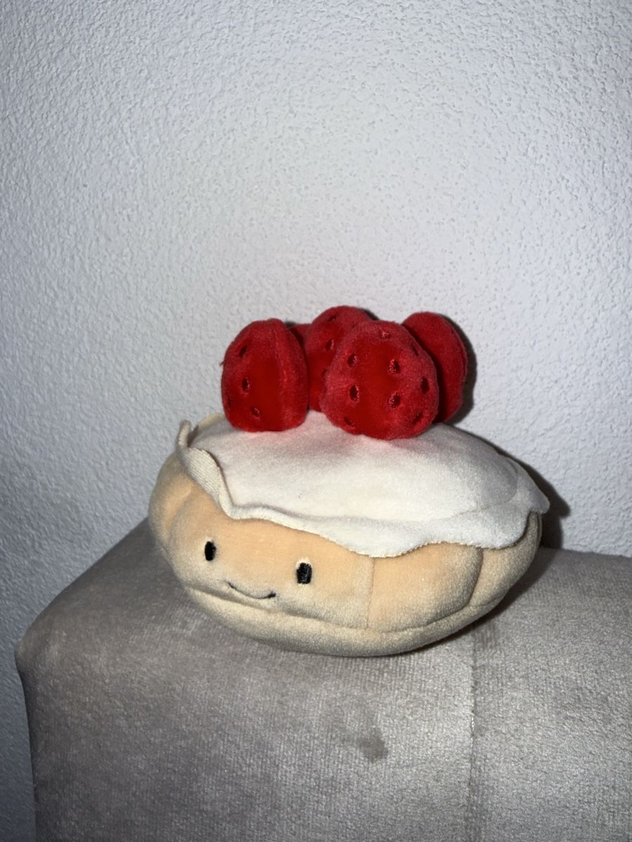 Jellycat Giocattoli: JellyCat Erdbeer Törtchen – Nuovo (secondo la descrizione) da Bottmingen venduto da Itsclaire 5