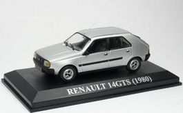 Renault 14 GTS Phase II 1979-1982 silber met. / schwarz 1:43