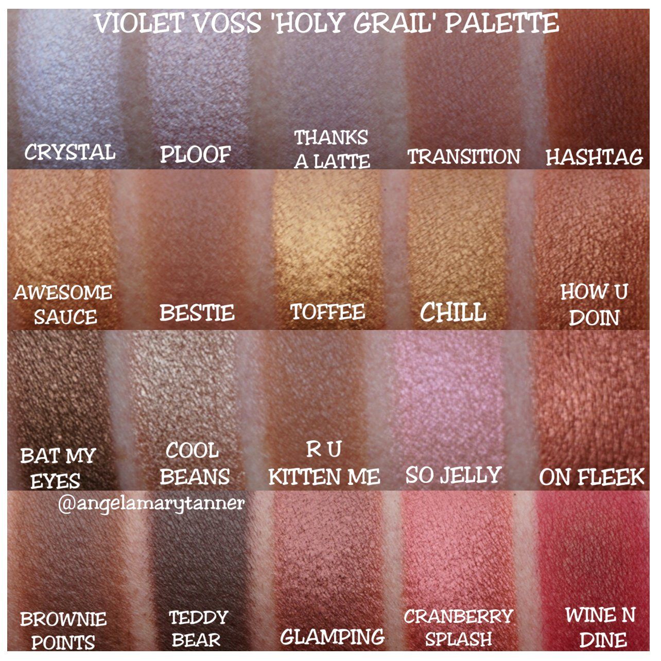 Make-up: Violet Voss Holy Grail Pro Shadow Lidschattenpalette – Nuovo e nell'imballaggio originale da Cham venduto da Trendy_Outlet 3