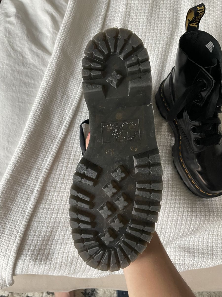 Dr. Martens Scarpe da uomo: Dr. Martens Molly Lederstiefel – Nuovo (secondo la descrizione) da Winterthur venduto da nad_9grv 1