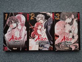 Aiko und die Wölfe des Zwielichts Manga 1-3, 1.Auflage