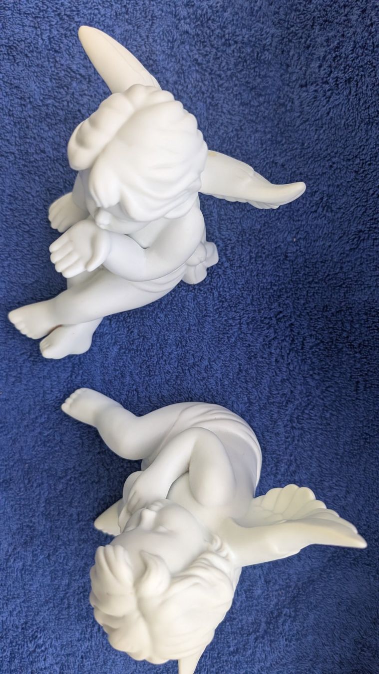 Rosenthal Statuette: Engel von Rosenthal im Doppelpack – Usato da Ittigen venduto da stoney63 3