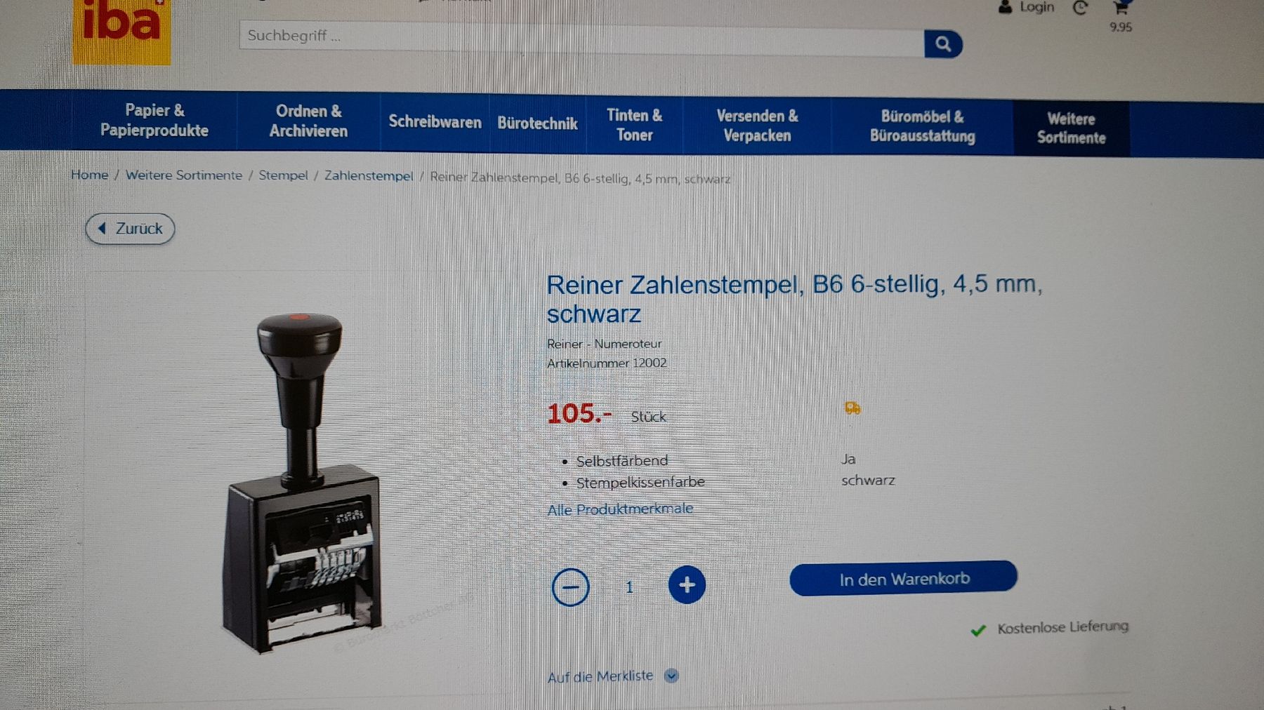 Stempel: Zahlenstempel, neu – Neu und originalverpackt aus Küttigkofen von Stern_schnuppen 2