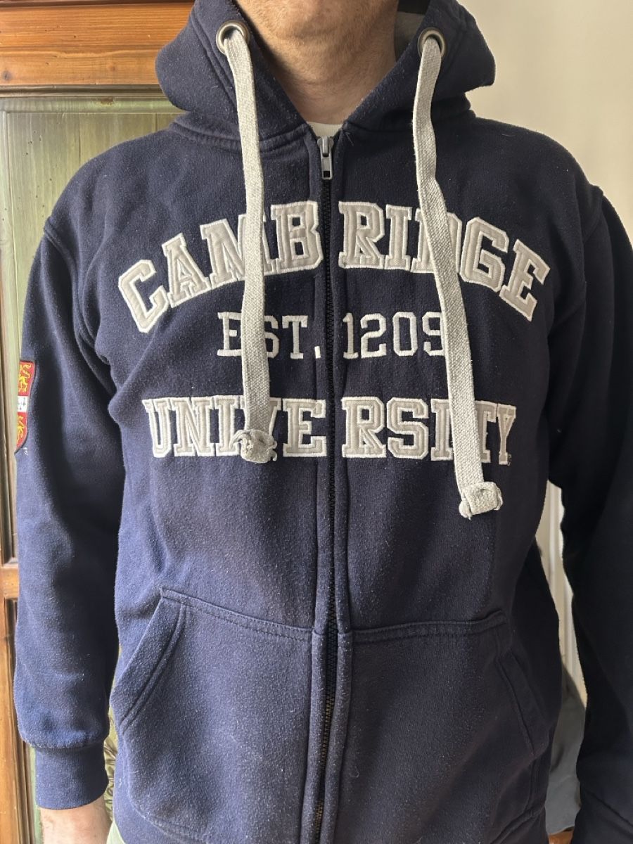 Maglioni & Felpe: Cambridge University Blue Zip-Up Hoodie - Size Medium – Usato da Lausanne venduto da dre_th8k