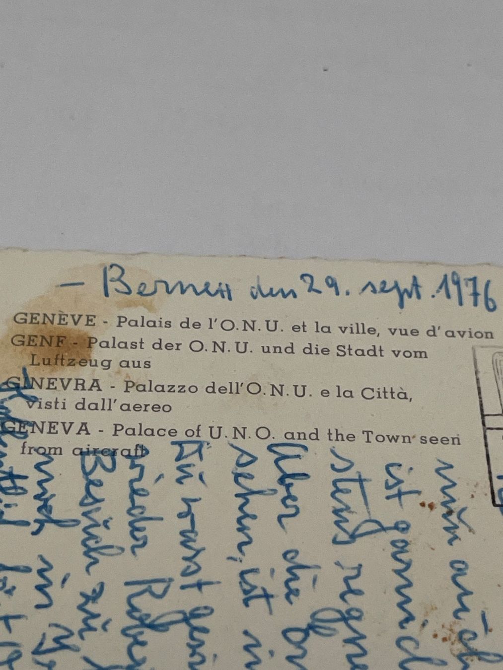 Cartoline postali: Ansichtskarte Bild von Genf – Usato da St. Gallen venduto da Gallus8 2