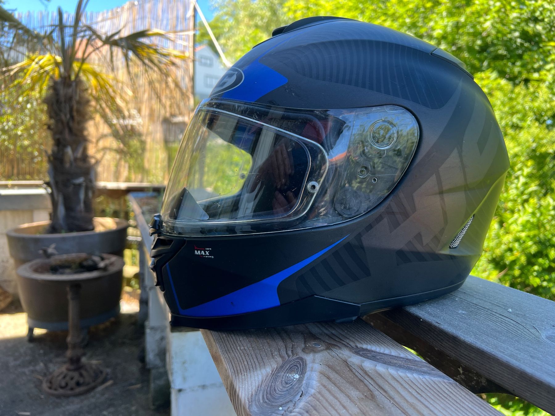 HJC Caschi & visiere: Motorrad Helm HJC - IS17 - L60 – Usato da Walzenhausen venduto da hal_9928 7