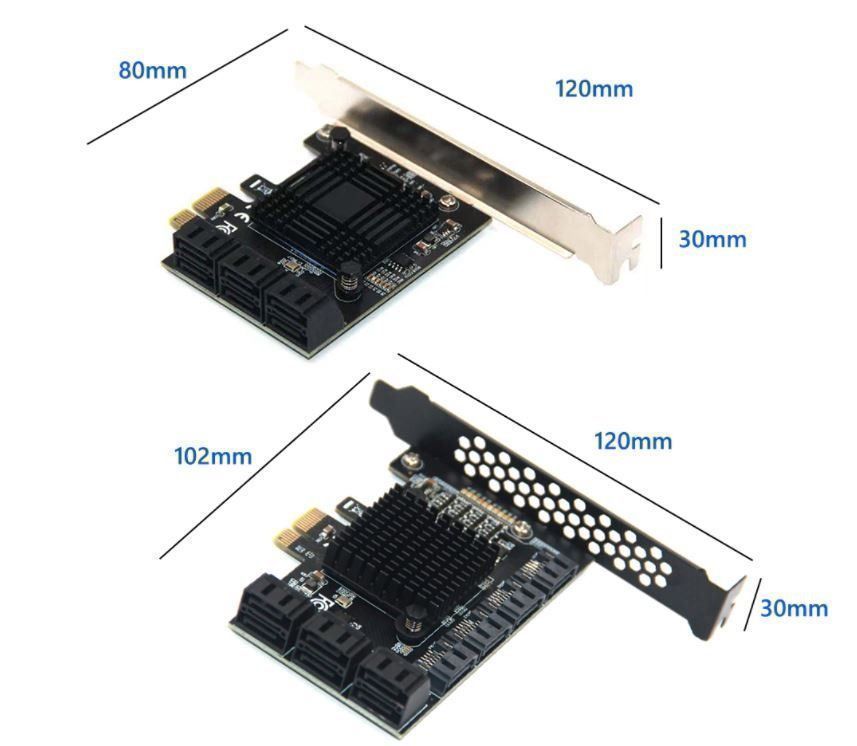 Unità & Adattatore: SATA PCIe 1X Adapter 10 Ports – Nuovo e nell'imballaggio originale da Unterägeri venduto da RmOnline 6