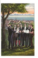 Neuchâtel - XXII. Fête fédérale de chant - Litho - 1912