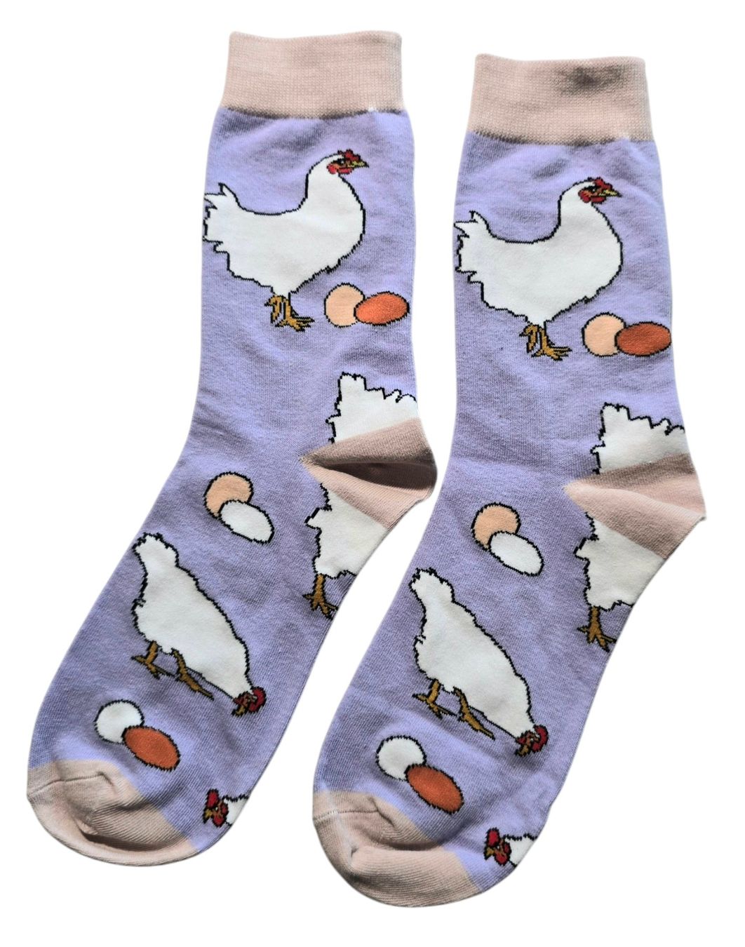 Socken: Socken Hühner / Chicken / Eier / Eggs / Bauernhof / Farm – Neu und originalverpackt aus Zürich von  1