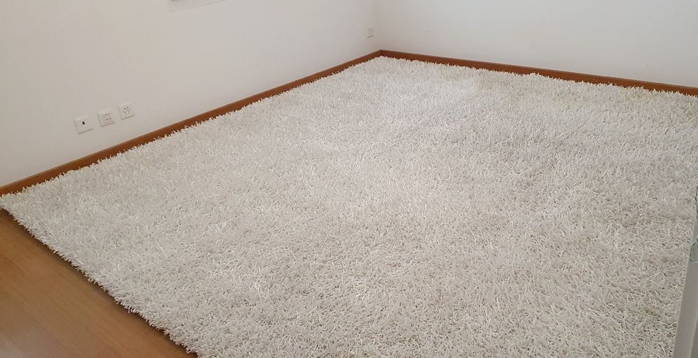 Weisser Seiden Teppich 3x3m Kaufen auf Ricardo