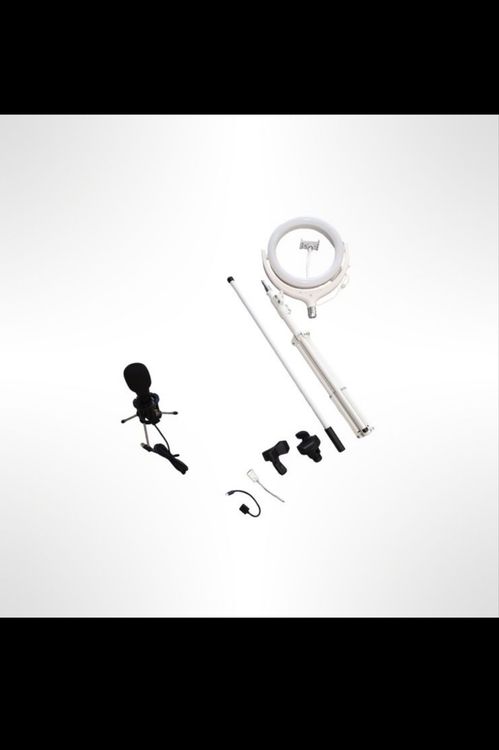 FTM Streaming Kit (Greenwall, Mikrofon, Tripod) (Neu (gemäss ...