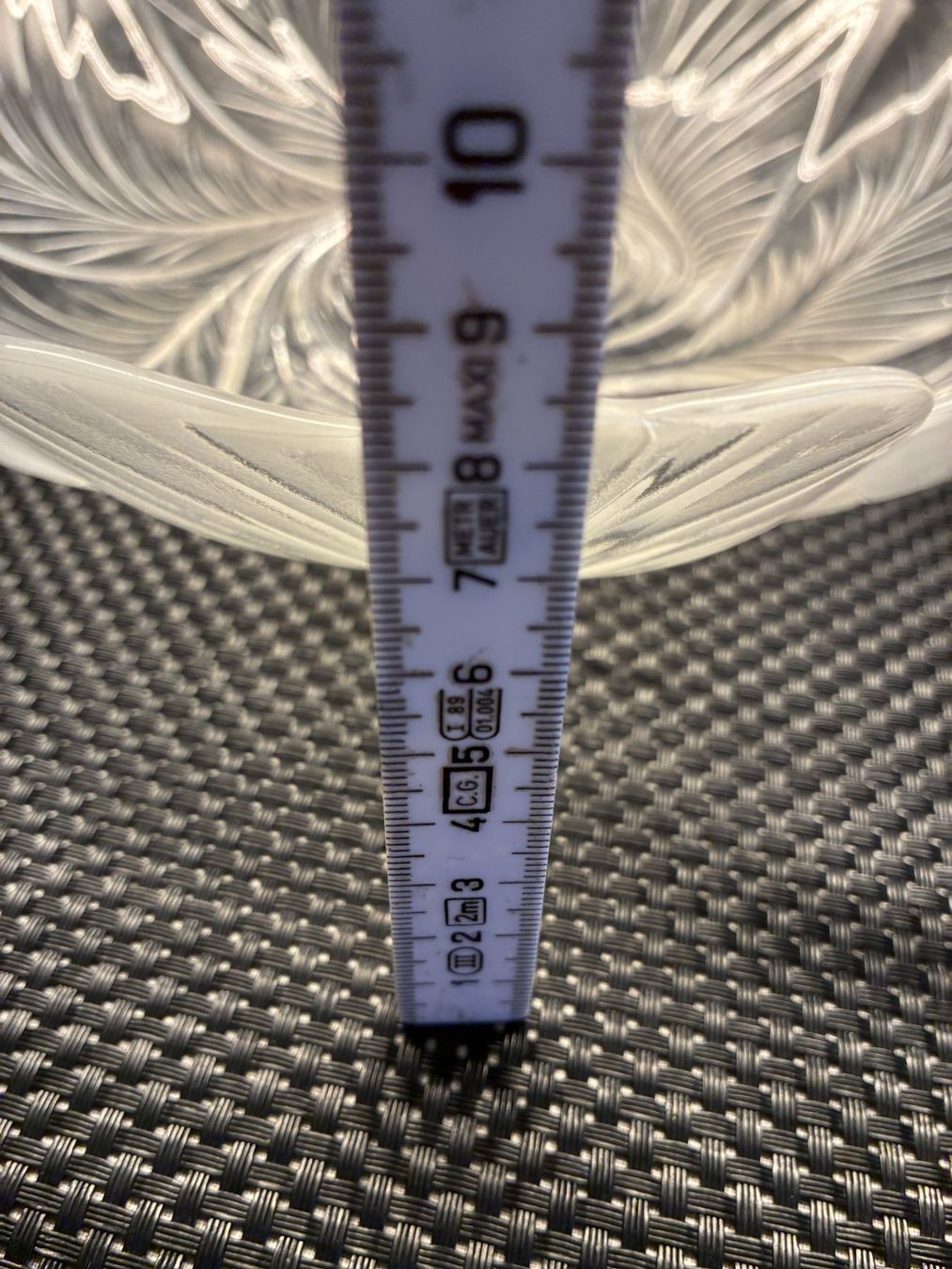 Ciotole: Obstschale Crystal d' Arques - Frankreich – Usato da Biberist venduto da longimanus3 6