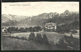 Tägertschi, Pension Flora, gelaufen 1917