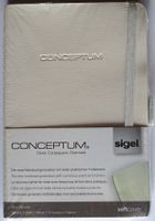 Notizbuch Conceptum, weiss, blanco, 93x140 / A6