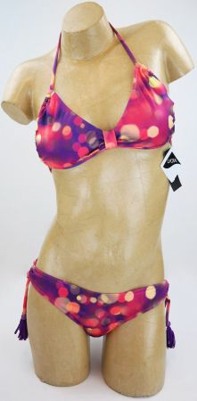 PULL-IN Damen Bikini Triangel-Top Lycra /rosa, lilla/Gr.S