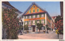Hitzkirch LU // Gasthof Hotel Engel Oldtimer altes Auto