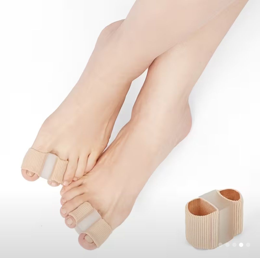 Pedicure: Zehenspreizer Silikon Gel 4er Pack. Hallux – Nuovo e nell'imballaggio originale da Zetzwil venduto da Sonneblueme987 3