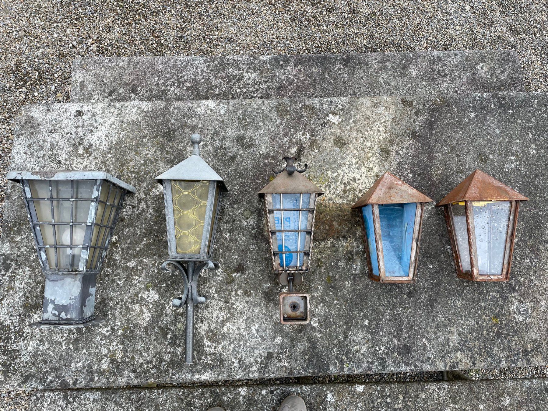 Lampade: Schmiedeeisen-Gartenlampen – Usato da Bünzen venduto da rolfrolf01 5