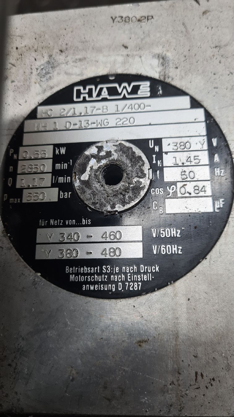 Piattaforme elevatrici & Crick: Hawe Hydraulikaggregat von Hebebühne – Usato da Urtenen-Schönbühl venduto da Jannis98 2
