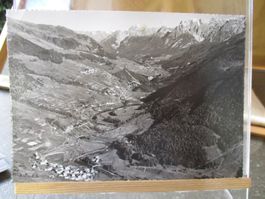 Flugaufnahme Lavin Unter Engadin 1955 Postkarte  2