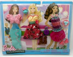 BARBIE FASHIONISTAS TEA PARTY OUTFIT SET W3176 MATTEL 2011