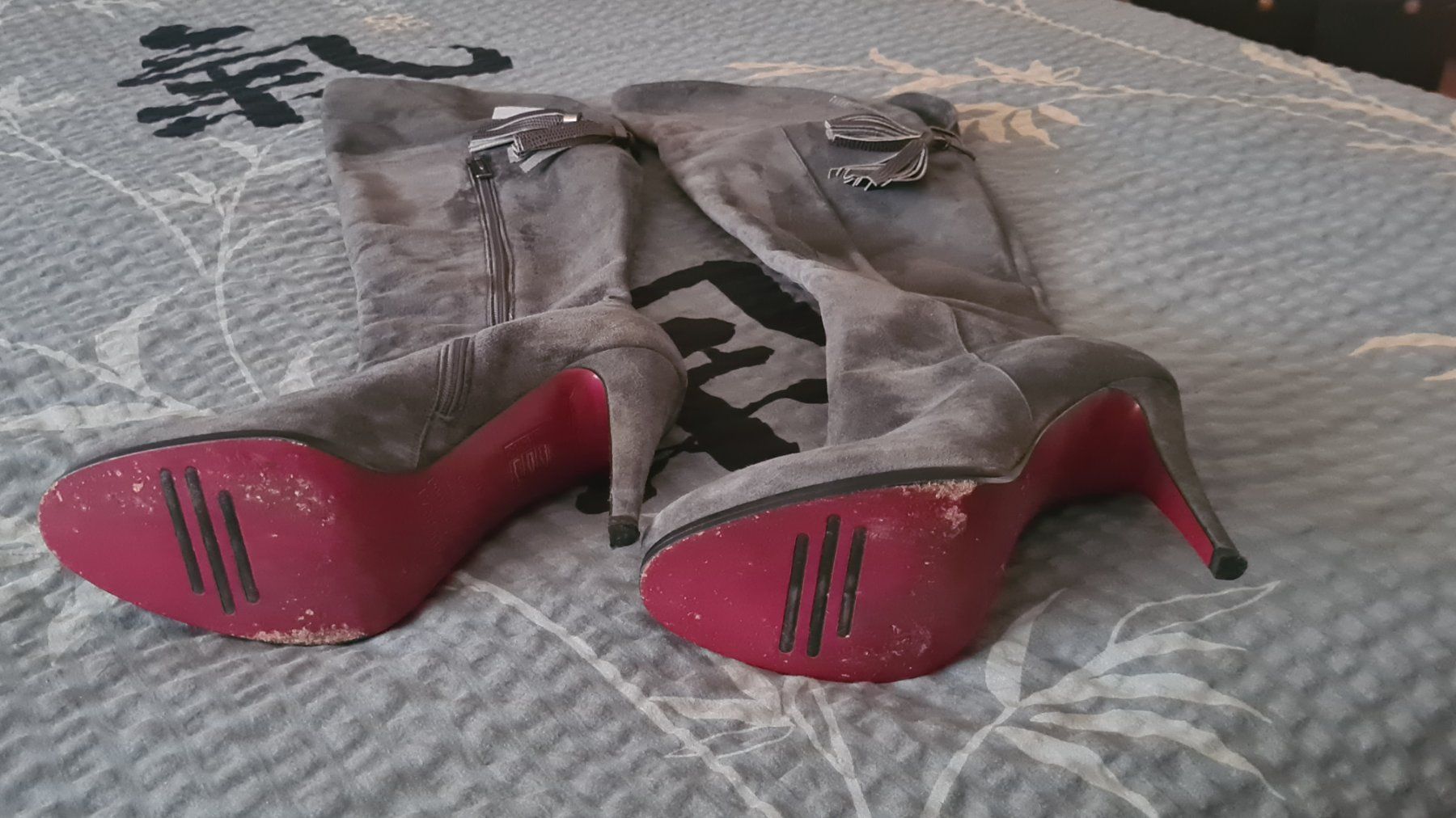 Scarpe da donna: Bottes en cuir marque Heyraud - MUGNAI - taille 38 – Usato da Romont FR venduto da Glonounou 2