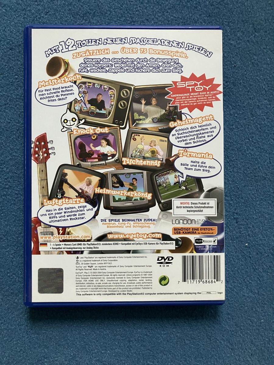 Sony Spiele: Eye Toy Play 2 PS2 – Gebraucht aus Chur von GC190 1