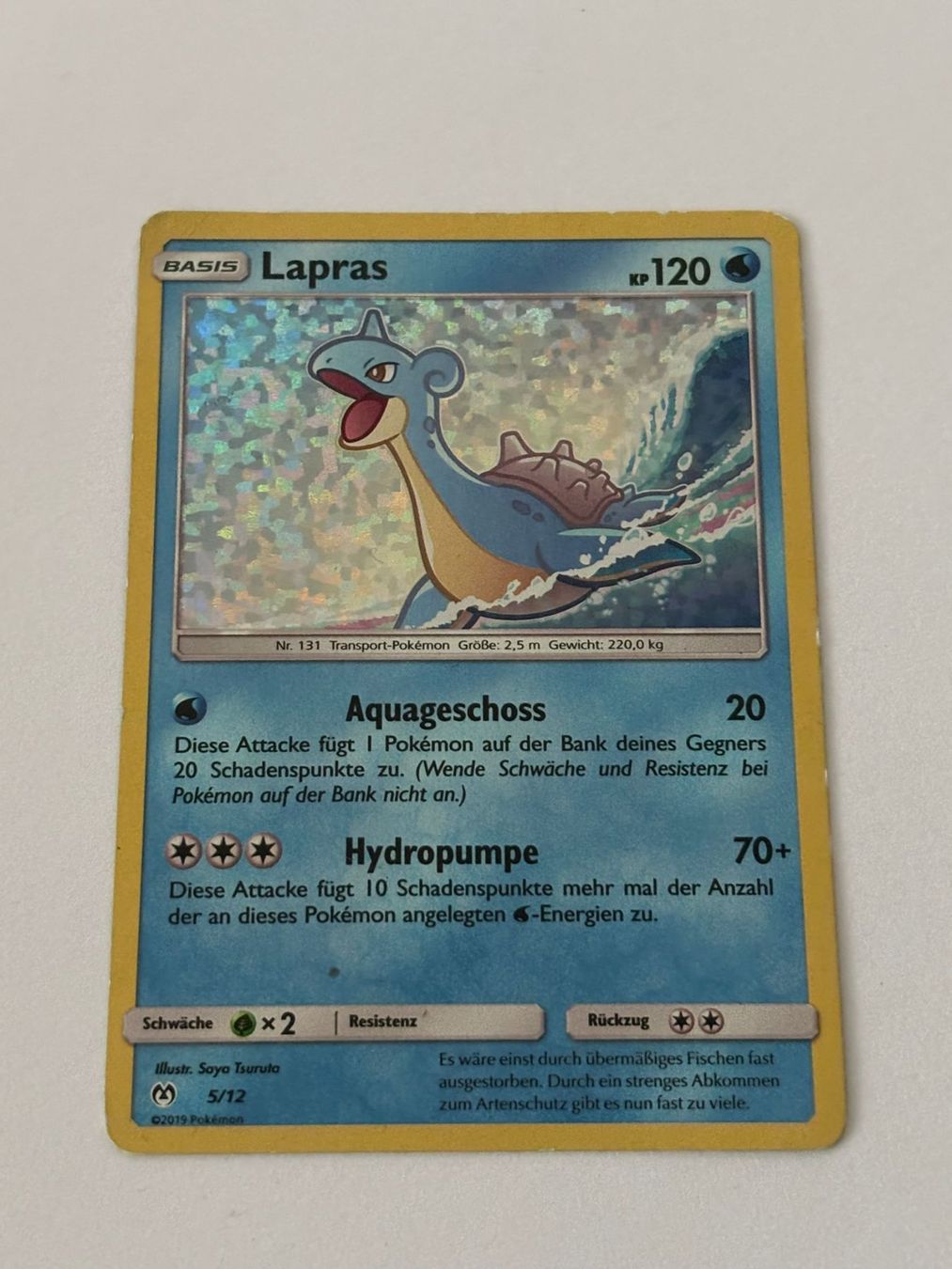 Pokémon Carte collezionabili: Pokemon-Karte Lapras 5/12 – Usato da Herisau venduto da Seyashop1