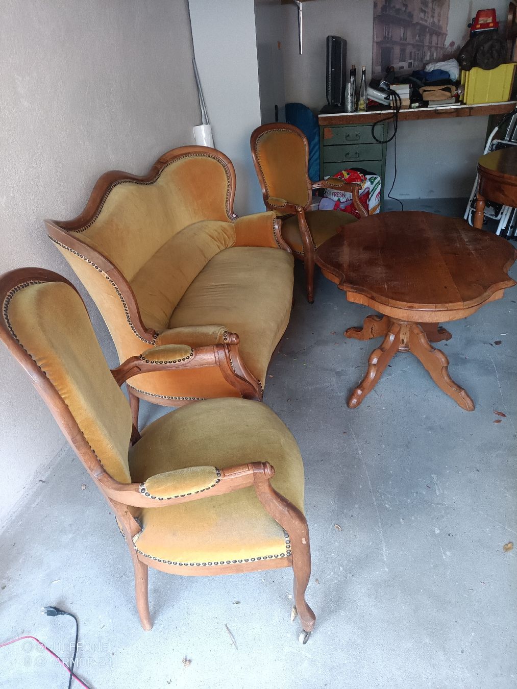 Sofas: salon Louis Philippe  – Gebraucht aus Vernayaz von Charleston1986