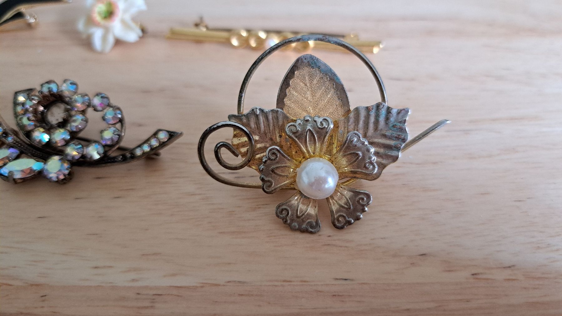Altri gioielli: 6 alte Broschen, Vintage – Usato da Kriens venduto da Wolly85 1