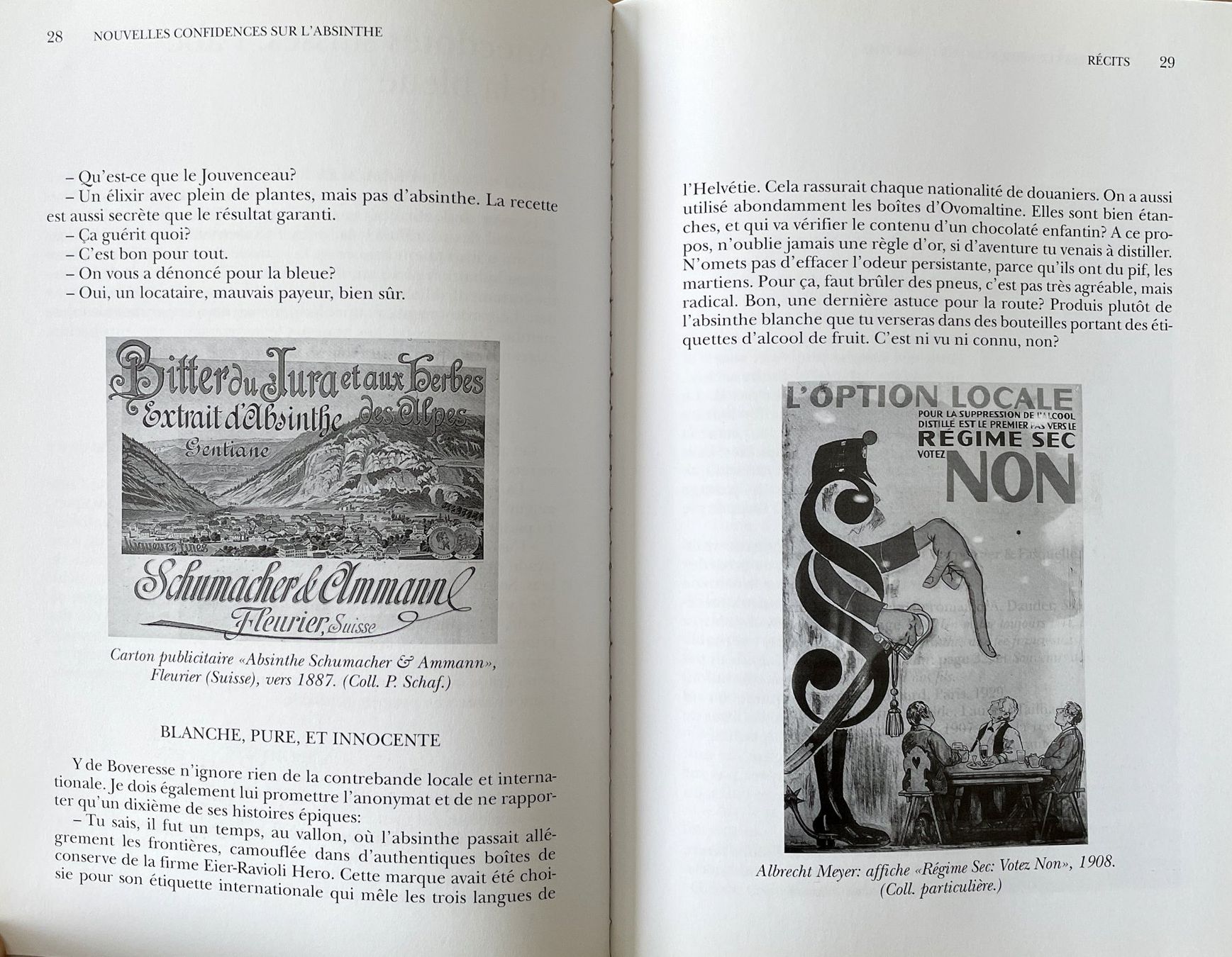 Bücher: Nouvelles confidences sur l'absinthe – Gebraucht aus Savagnier von Ne2065 5