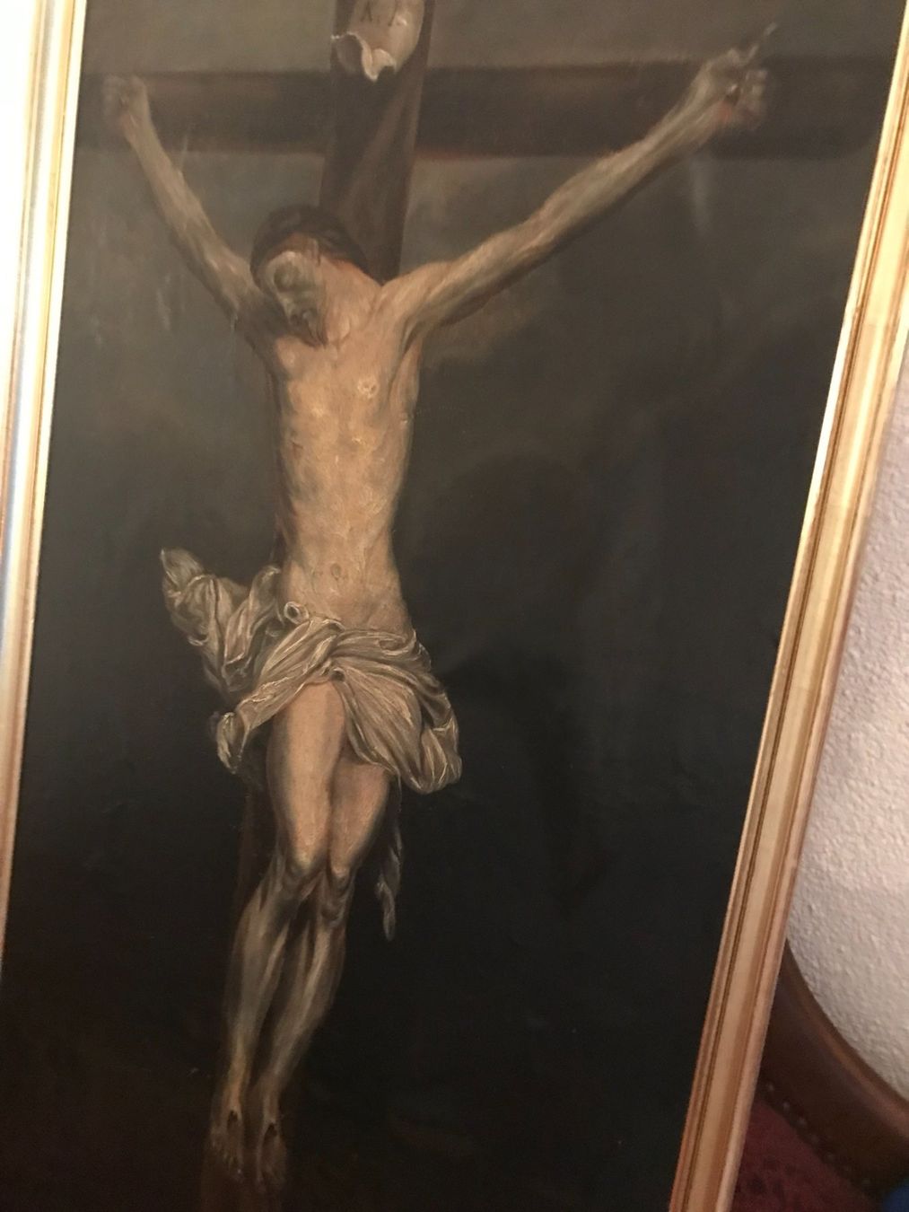 Gemälde: Ölbild Jesus am Kreuz – Gebraucht aus Sachseln von basti1950 6