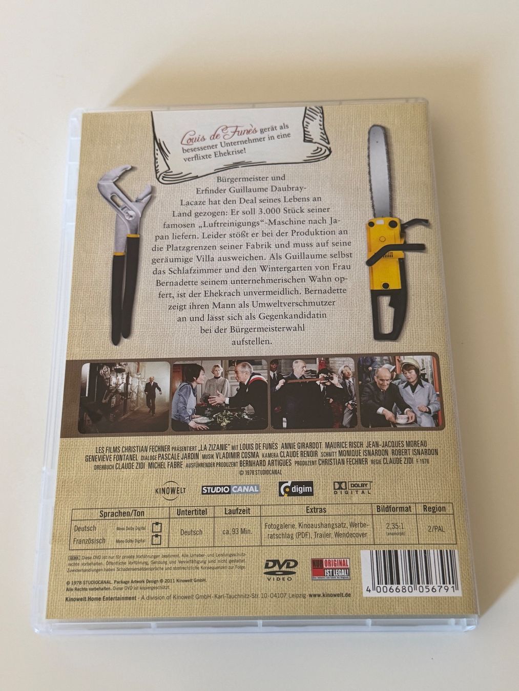 Tutti i DVDs: Louis de Funès: Der Querkopf – Usato da Altstätten SG venduto da sheamus 1