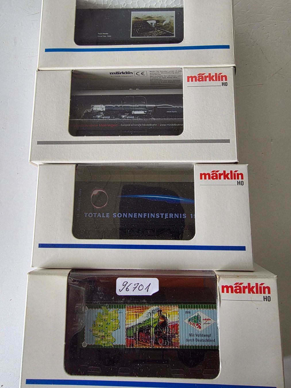 Märklin Modelleisenbahnen: 4 Stück verschiedene Güterwagen, Sondermodelle – Neu (gemäss Beschreibung) aus Seuzach von Loeckeli01